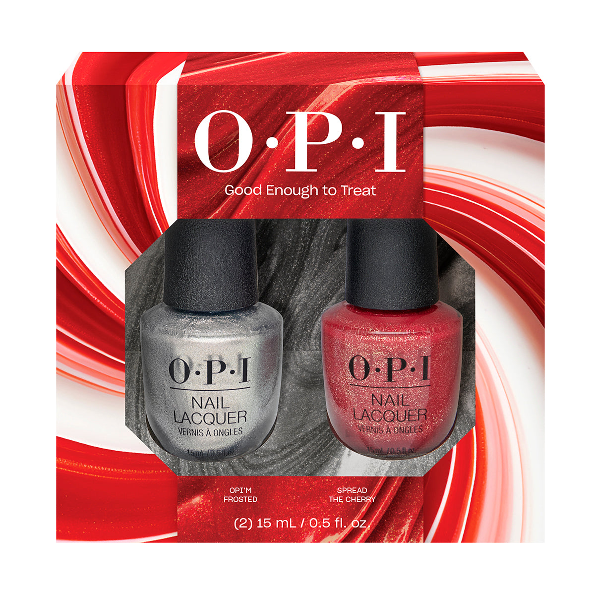 OPI Nail Lacquer, Duo Pack (OPI Good Enough to Treat Collection)