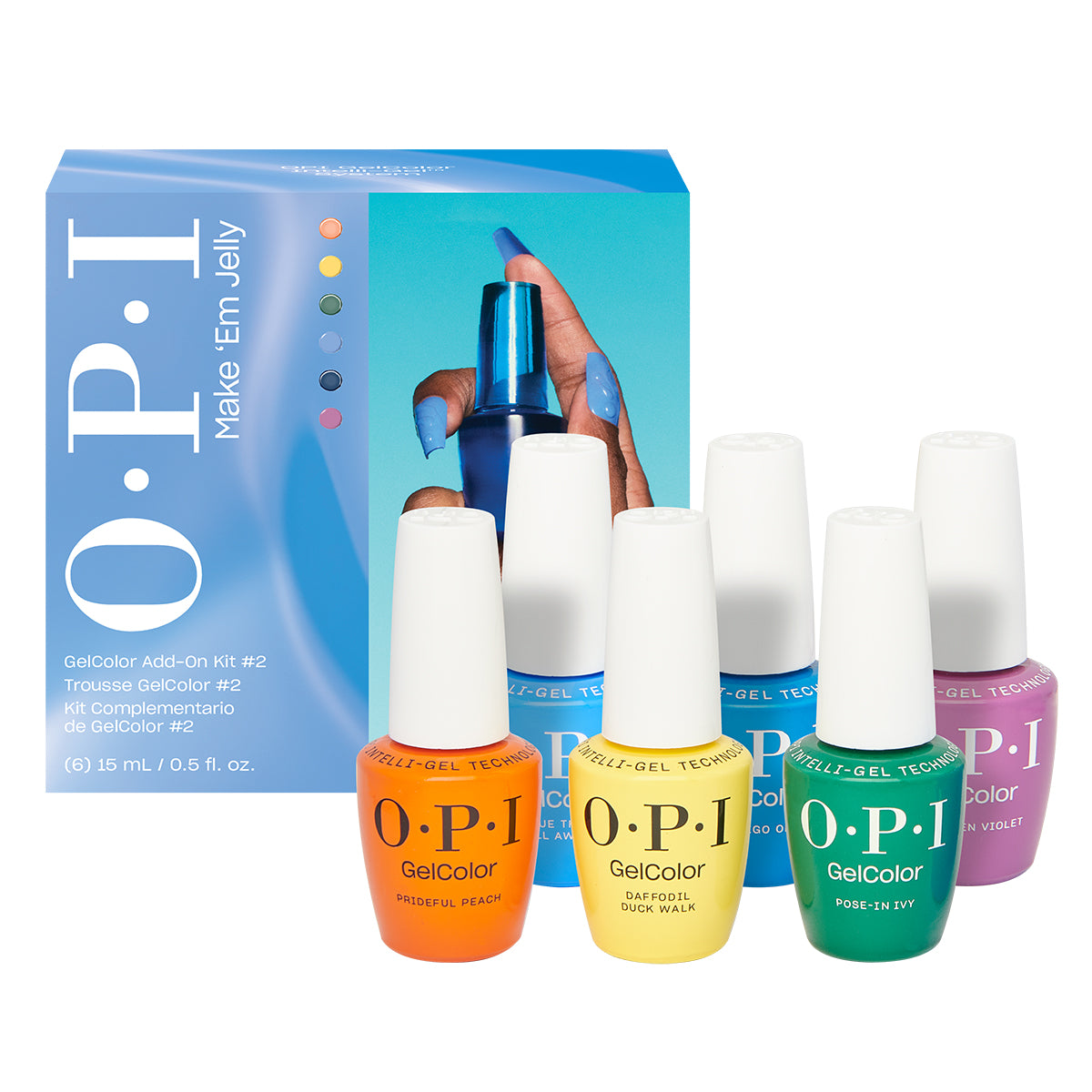 OPI Gelcolor, Add On Kit #2 (Make 'Em Jelly Collection)
