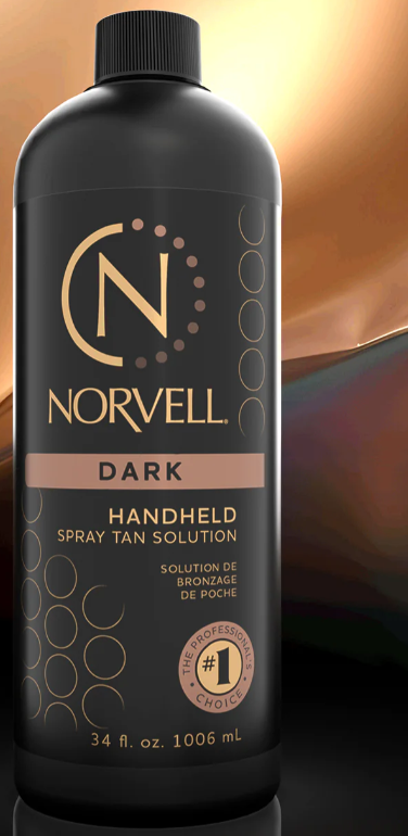 Norvell Professional Handheld Spray Tan Solution, Dark