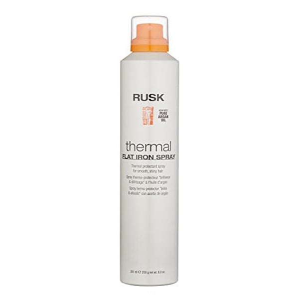 Rusk Designer Collection Thermal Flat Iron Spray with Argan Oil