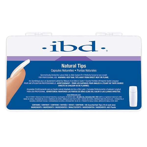 IBD Natural Nail Tips