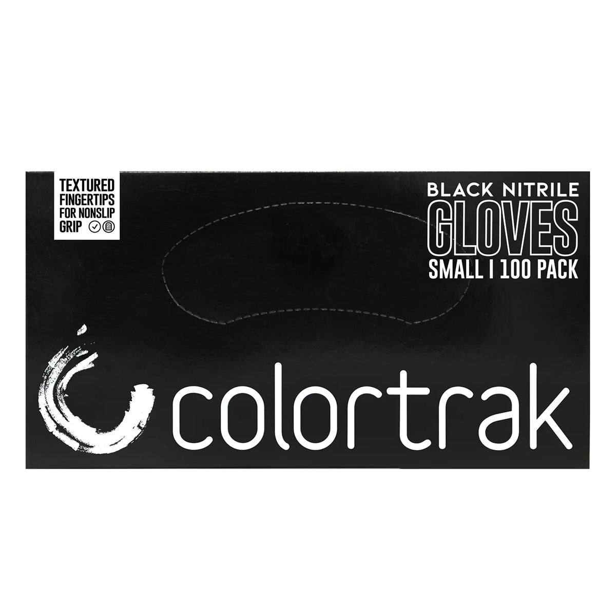 Colortrak Midnight Black Nitrile Gloves