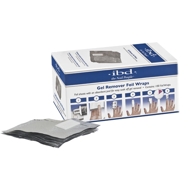 IBD Just Gel Polish Gel Remover Foil Wraps