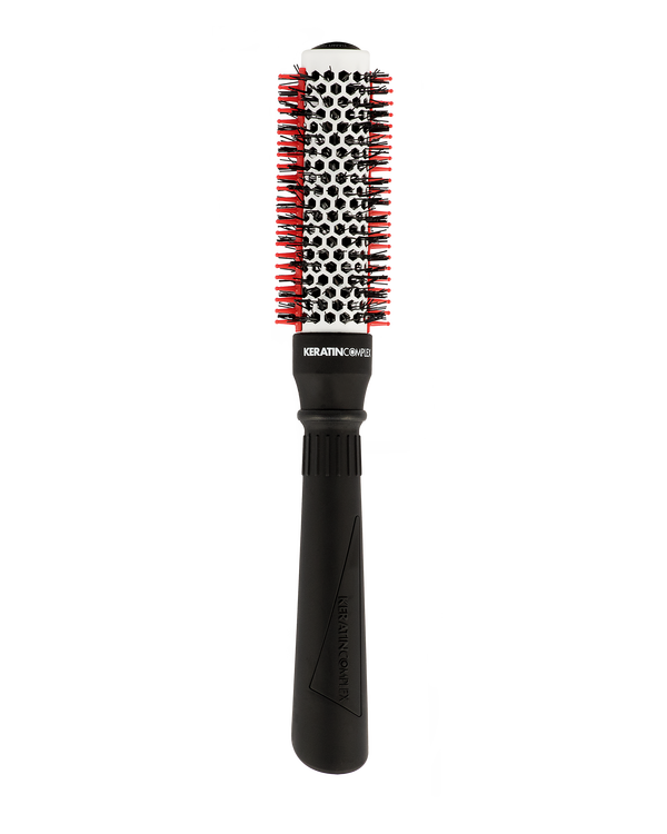 2" Round Brush With Thermal Comb