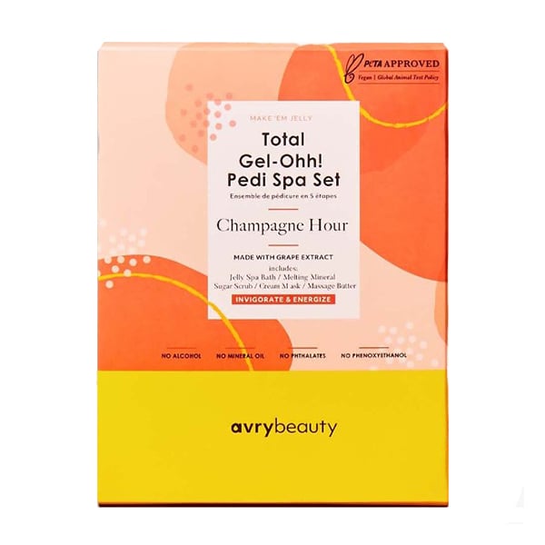 Avry Total Gel-Ohh 5 Step Pedi Spa Set