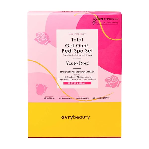 Avry Total Gel-Ohh 5 Step Pedi Spa Set