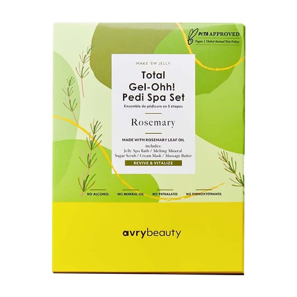 Avry Total Gel-Ohh 5 Step Pedi Spa Set