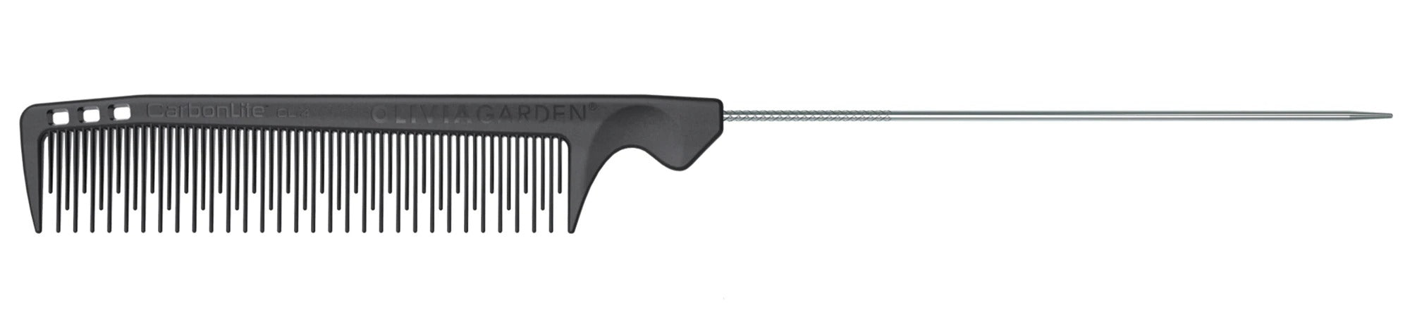 Cl-4 Carbonlite Metal Tail Teasing Comb