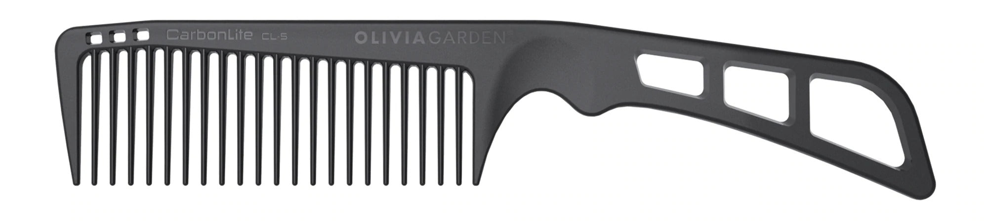 Cl-5 Carbonlite Detangling Comb With Handle