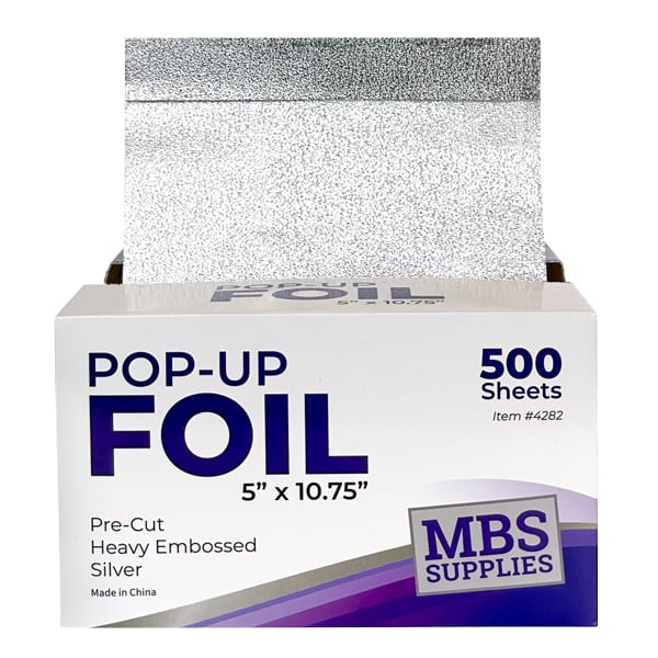 MBS Supplies Pop-Up Foil 5" x 10.75", 500 Sheets (Heavy Embossed)