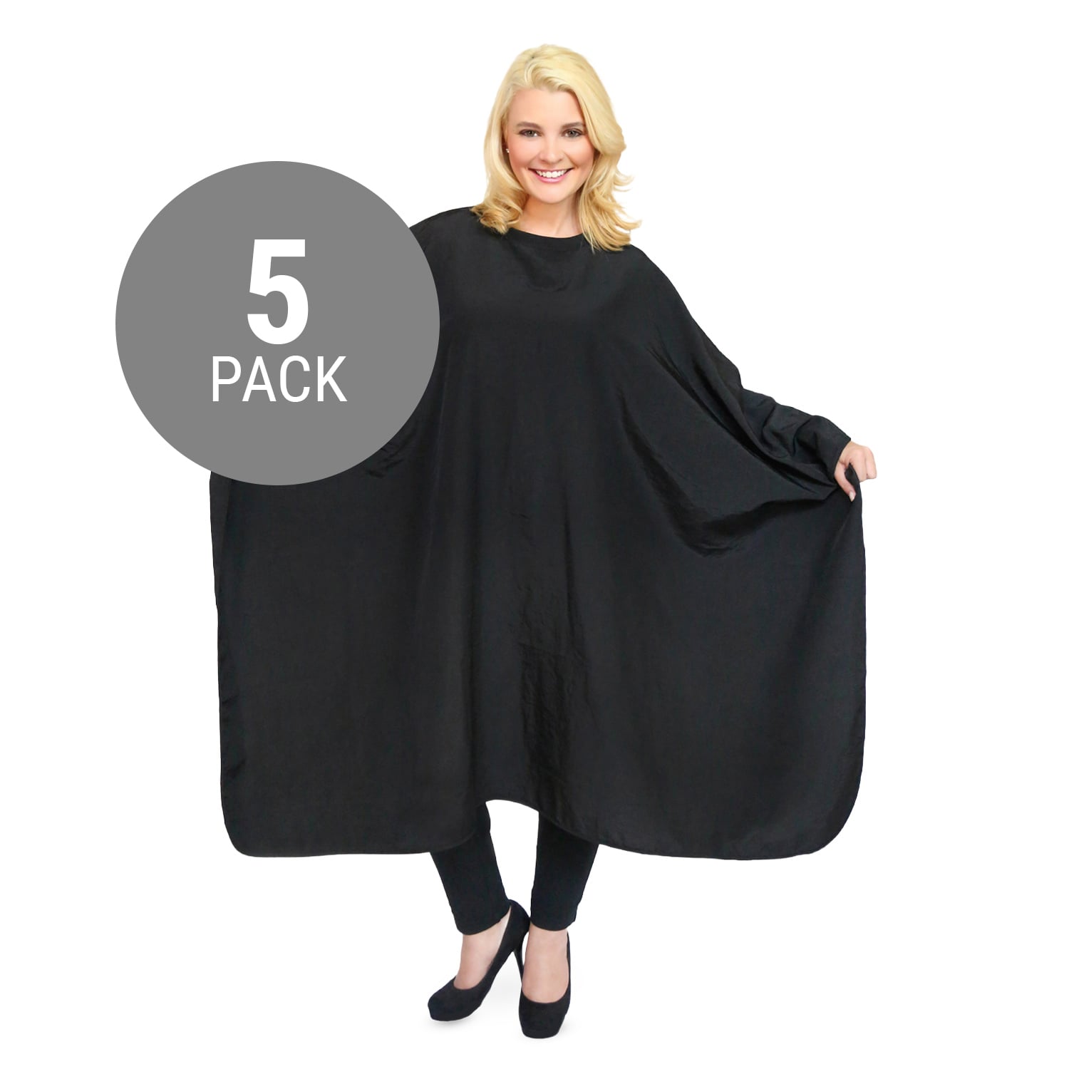 MBS Apparel Deluxe Crinkle Nylon Cutting Cape