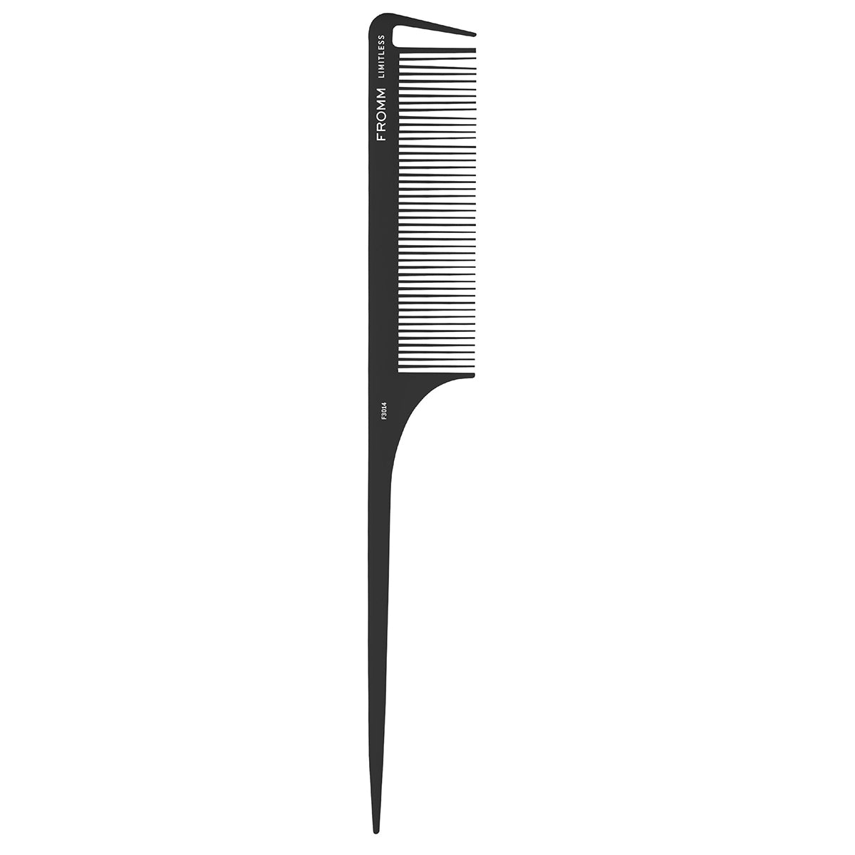 Fromm Style Artistry 9.25" Carbon Rat Tail Comb