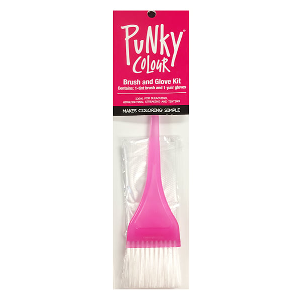 Punky Colour Brush & Glove Kit