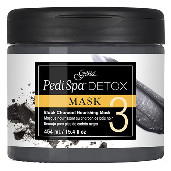 Gena Pedi Spa Detox Black Charcoal Mask