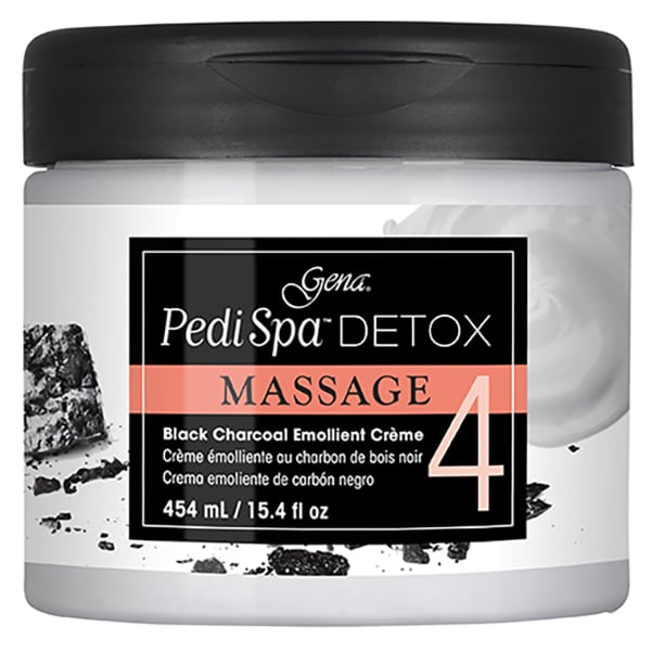 Gena Pedi Spa Detox Black Charcoal Massage