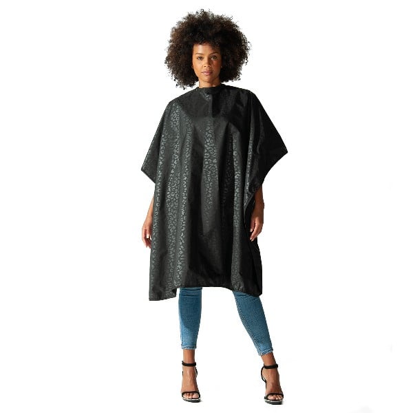 Betty Dain Black Jaguar Bleachproof All Purpose Cape