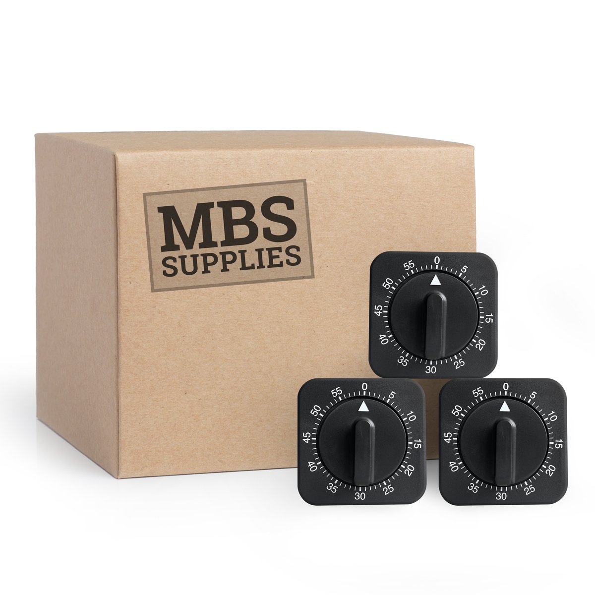 Square Dial Timer (Case of 50)