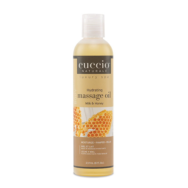 Cuccio Naturale Hydrating Massage Oil, 8 oz
