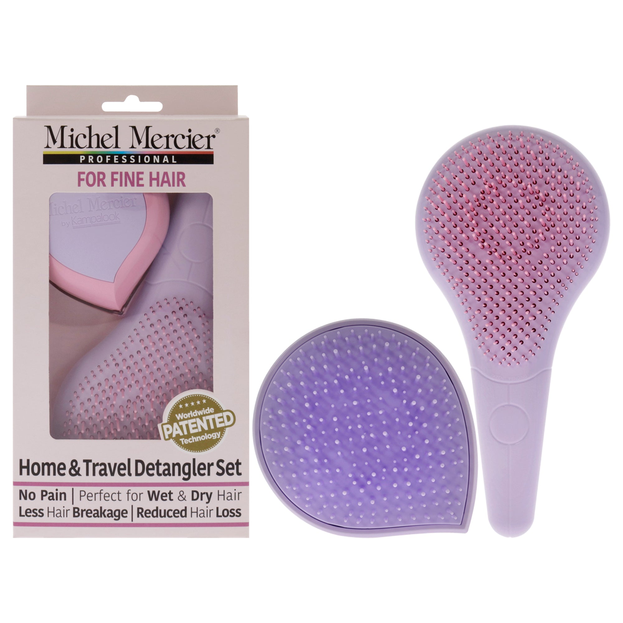 Home and Travel Detangler Set