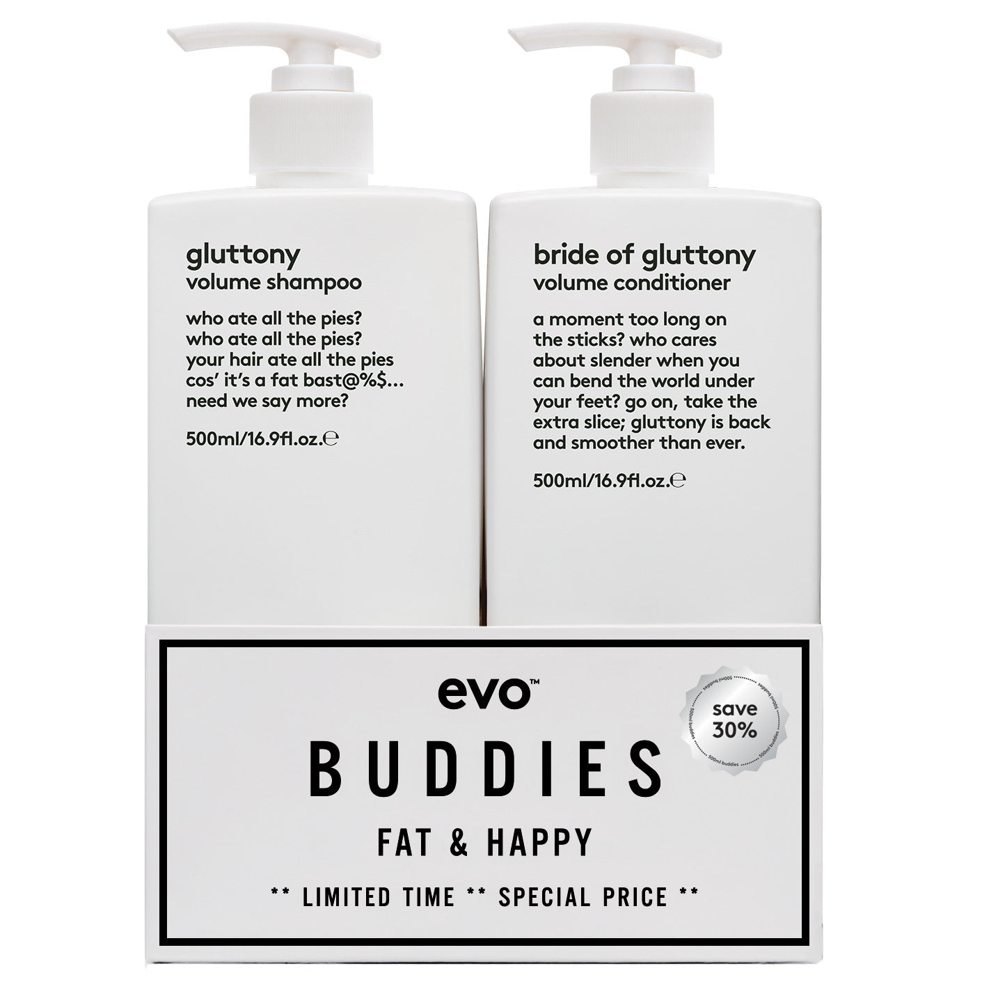 buddies - gluttony & bride of gluttony - 16 oz duo