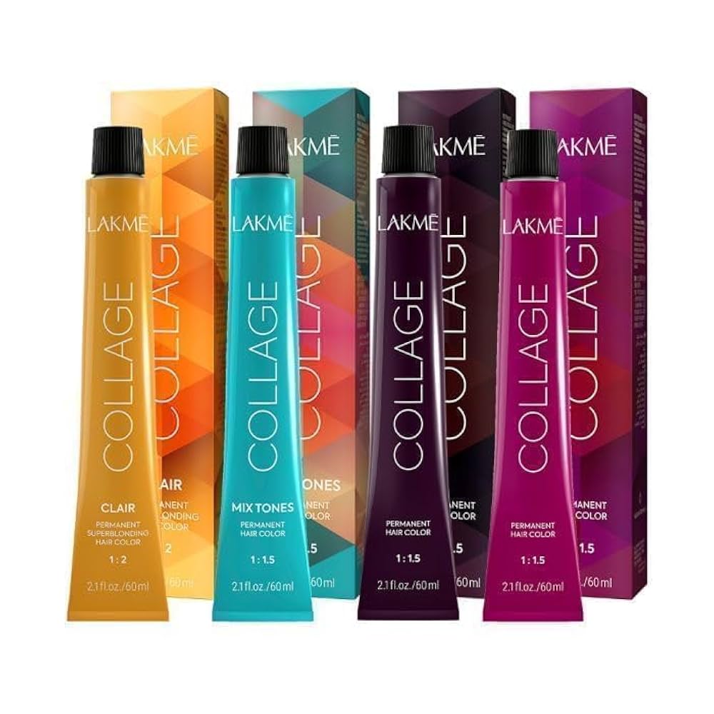 Collage Hair Colors