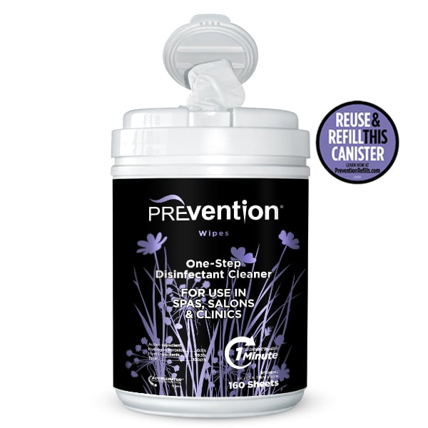 Prevention One-Step Disinfectant Cleaner Wipes