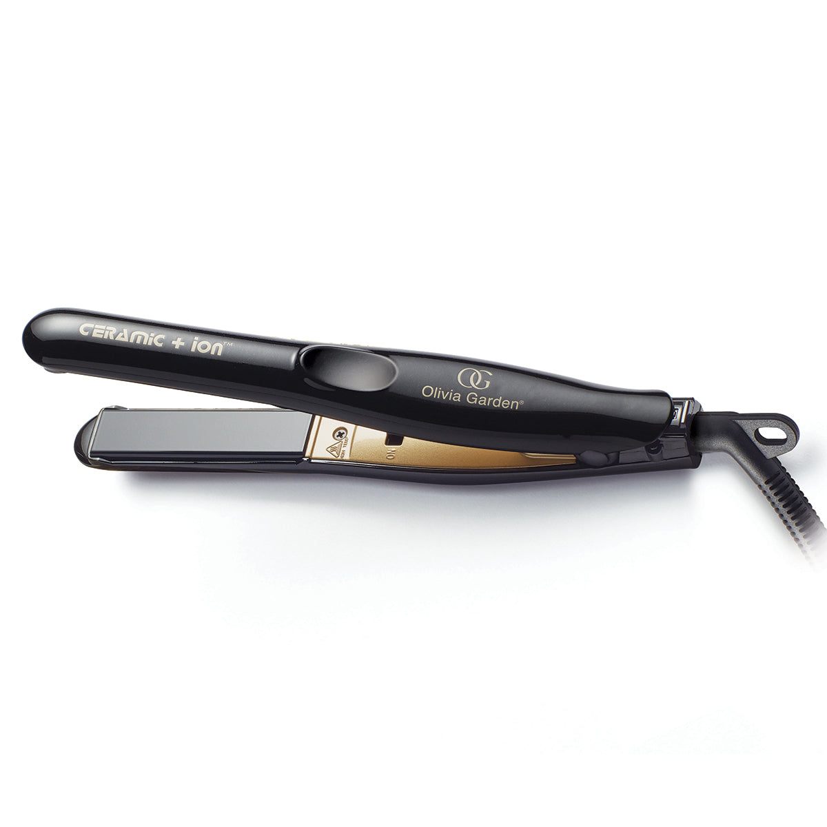 Olivia Garden Ceramic + Ion Professional Travel Size Flat Iron  5/8"