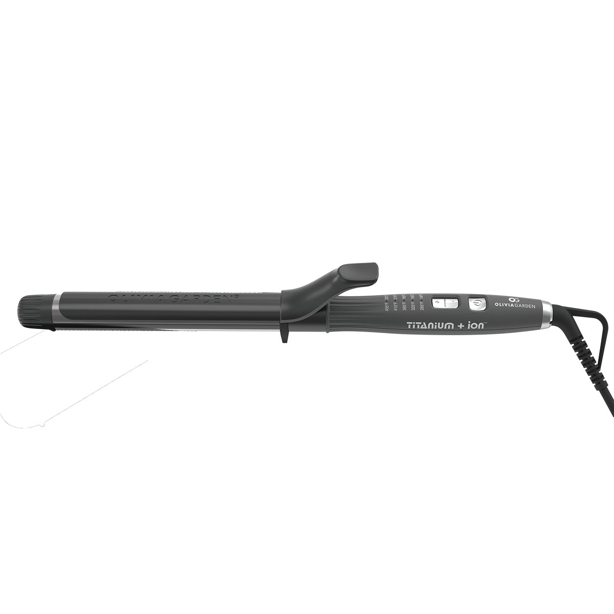 Olivia Garden 1" Titanium + Ion Curling Iron (Extra Long Barrel)