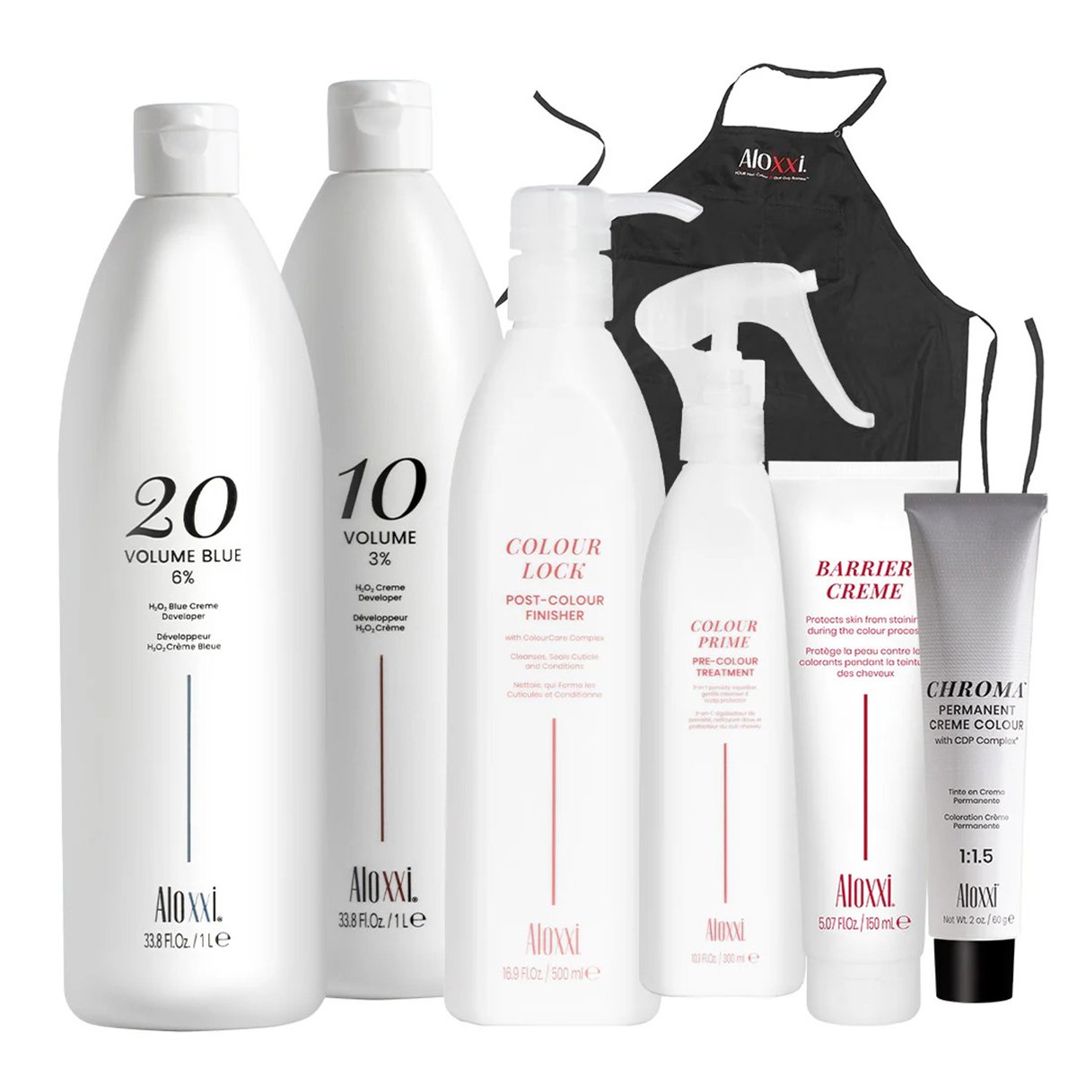 Aloxxi Chroma Permanent Creme Colour Large Salon Opener