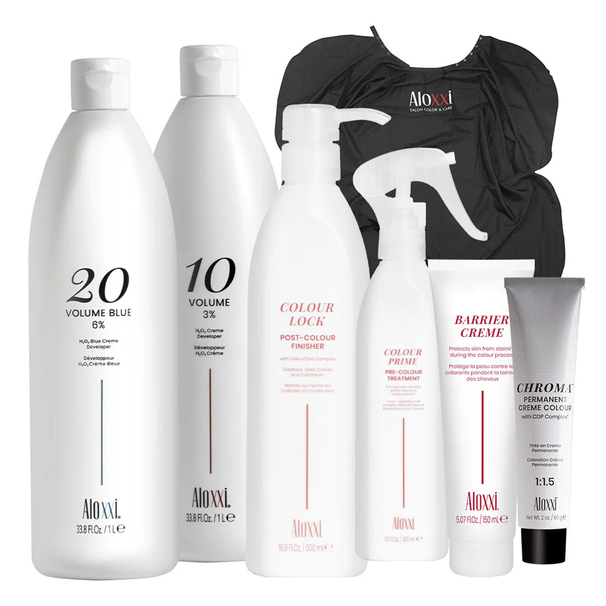 Aloxxi Chroma Permanent Creme Colour Medium Salon Opener