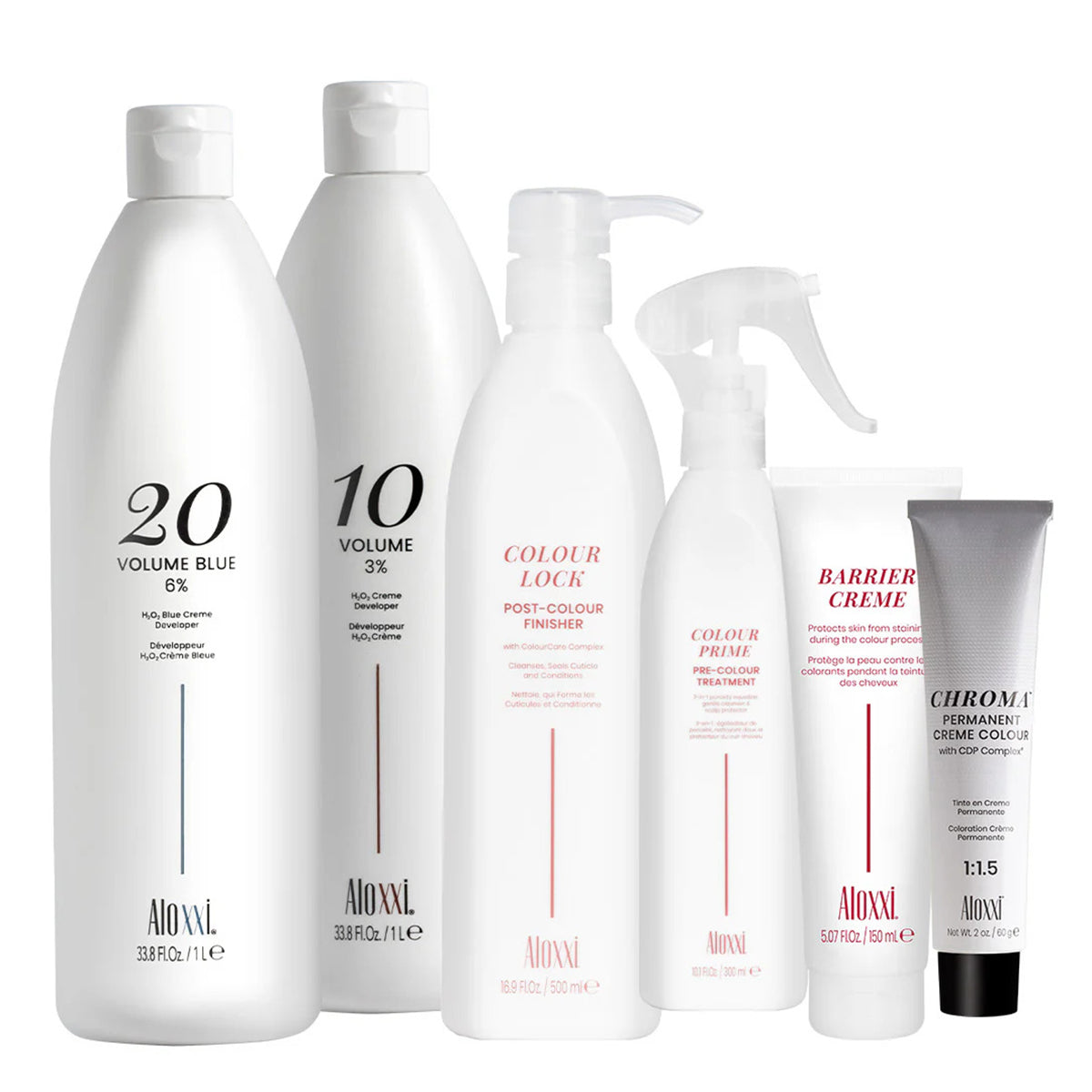 Aloxxi Chroma Permanent Creme Colour Small Salon Opener