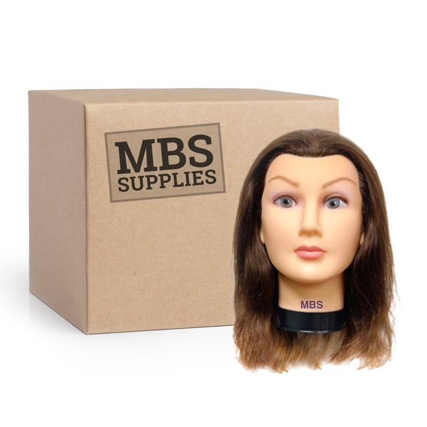 Deluxe Human Hair Manikin Heads (17" - 19")