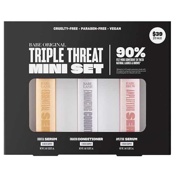 Babe Lash Triple Threat Mini Set