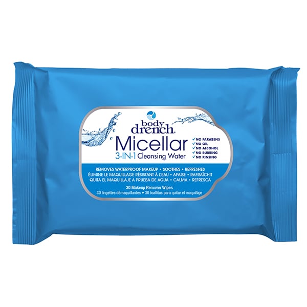 Body Drench Micellar 3-in-1 Cleansing Water Wipes