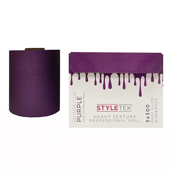 StyleTek Colored Roll Foil 5" x 300' (Heavy Embossed)