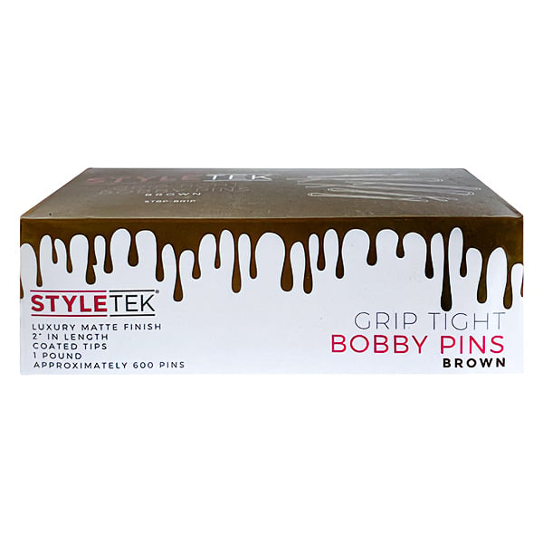 StyleTek Grip Tight 2" Bobby Pins, 1 Pound