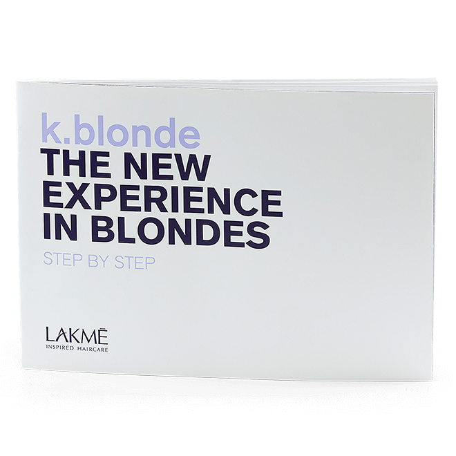 K.Blonde Step By Step Brochure