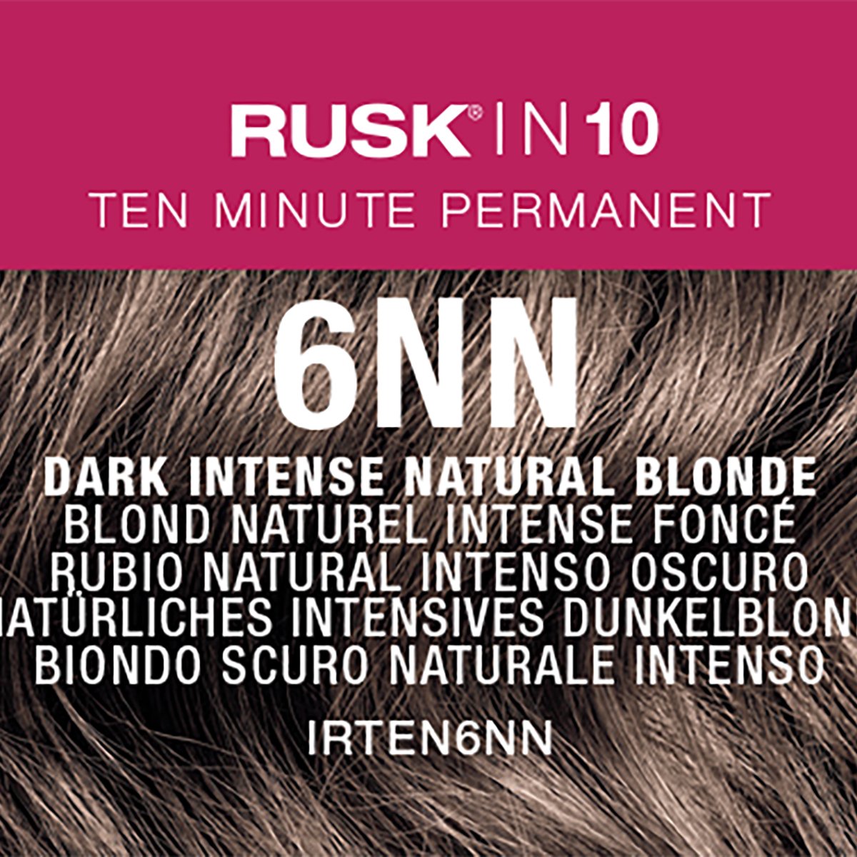 Rusk In 10 Permanent Cream Color