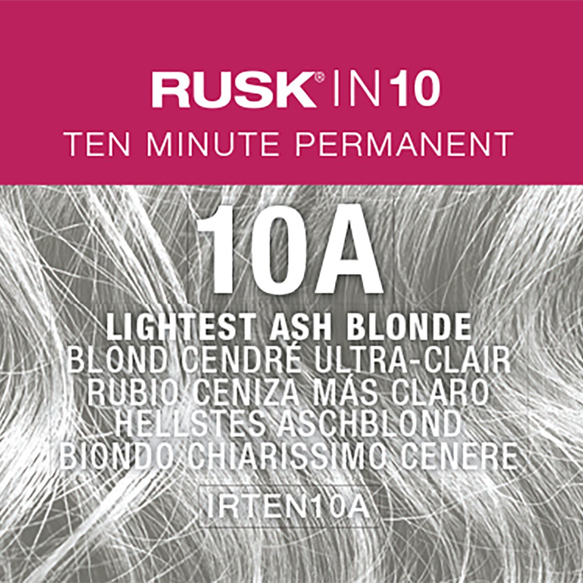 Rusk In 10 Permanent Cream Color