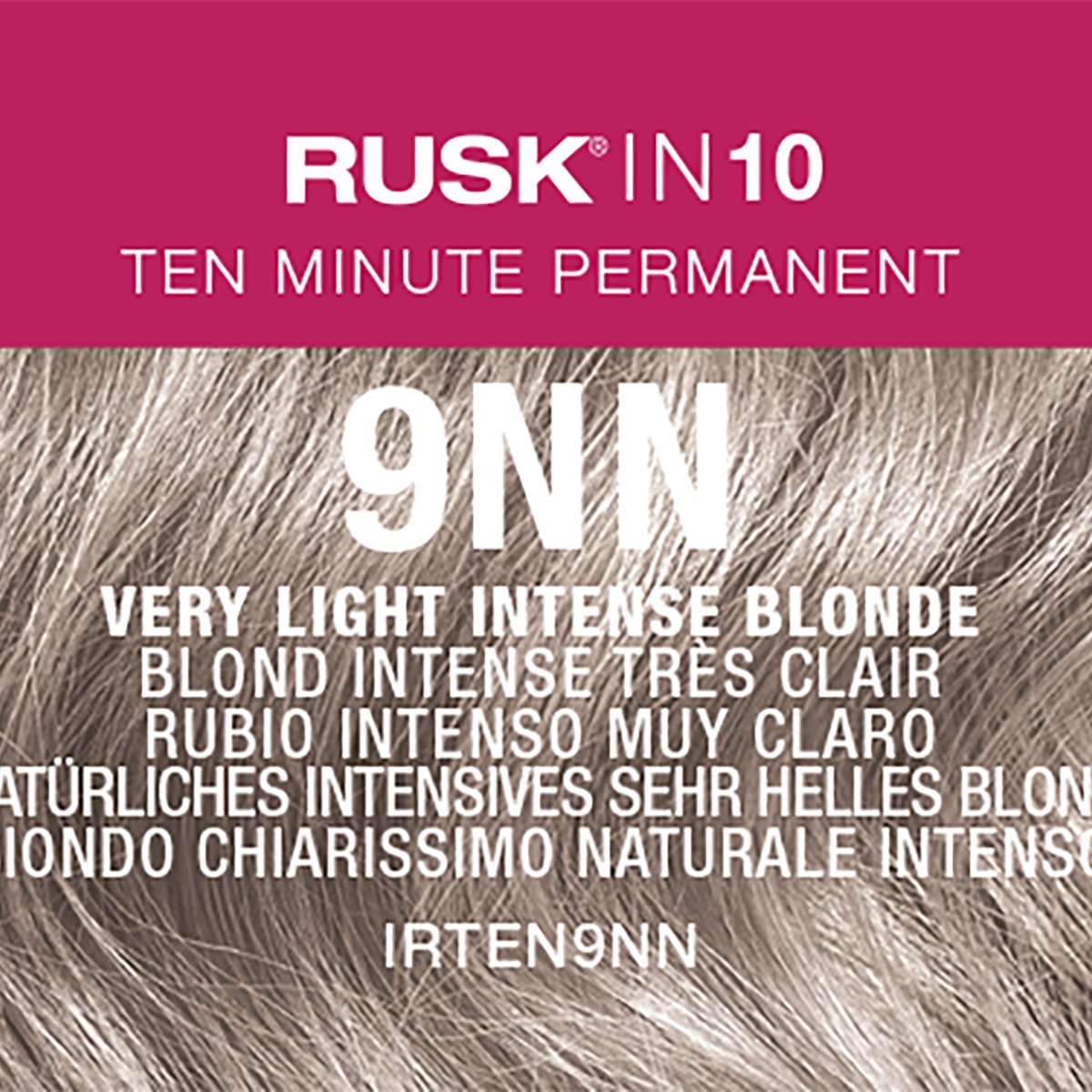 Rusk In 10 Permanent Cream Color