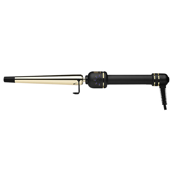 Hot Tools Pro Artist 24K Gold Extended Barrel Oval Tapered Curling Wand