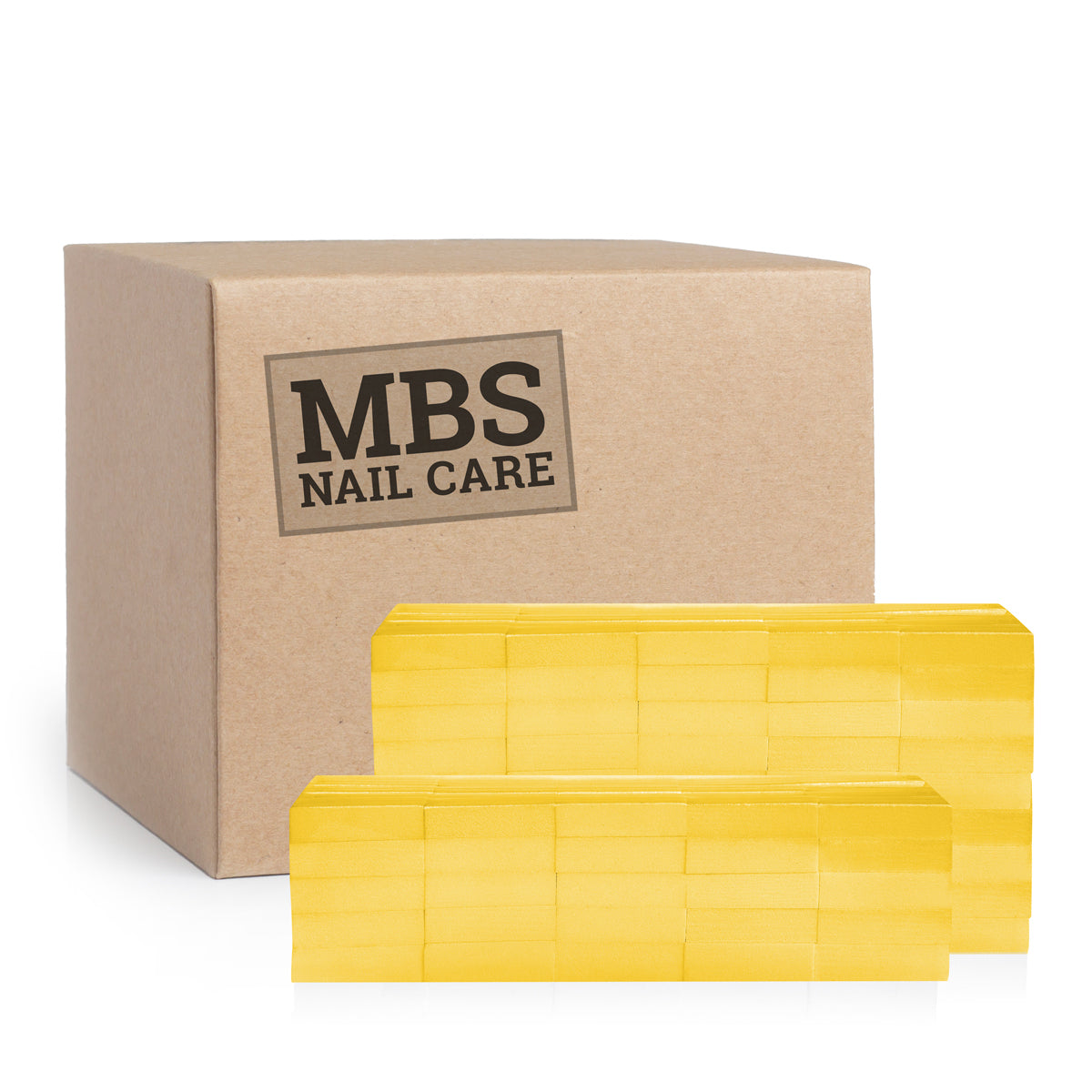 Yellow Buffing Blocks, Case of 500 (220 Grit)