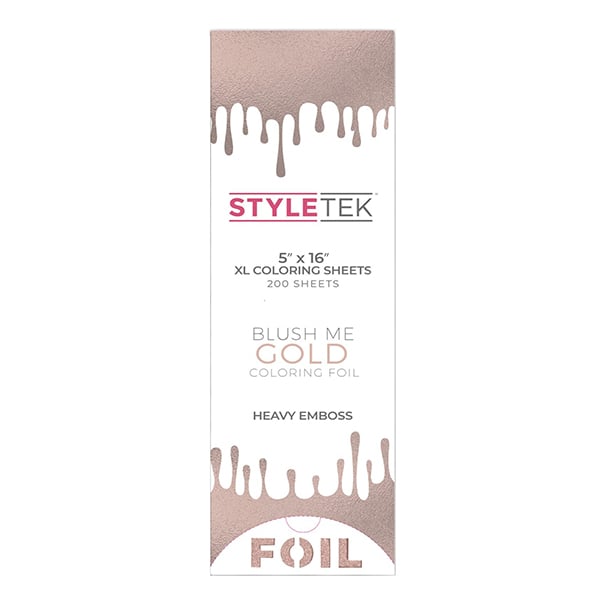 StyleTek XL Coloring Sheets 5" x 16", 200 Sheets (Heavy Embossed)
