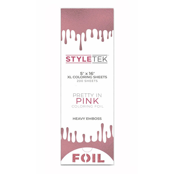 StyleTek XL Coloring Sheets 5" x 16", 200 Sheets (Heavy Embossed)