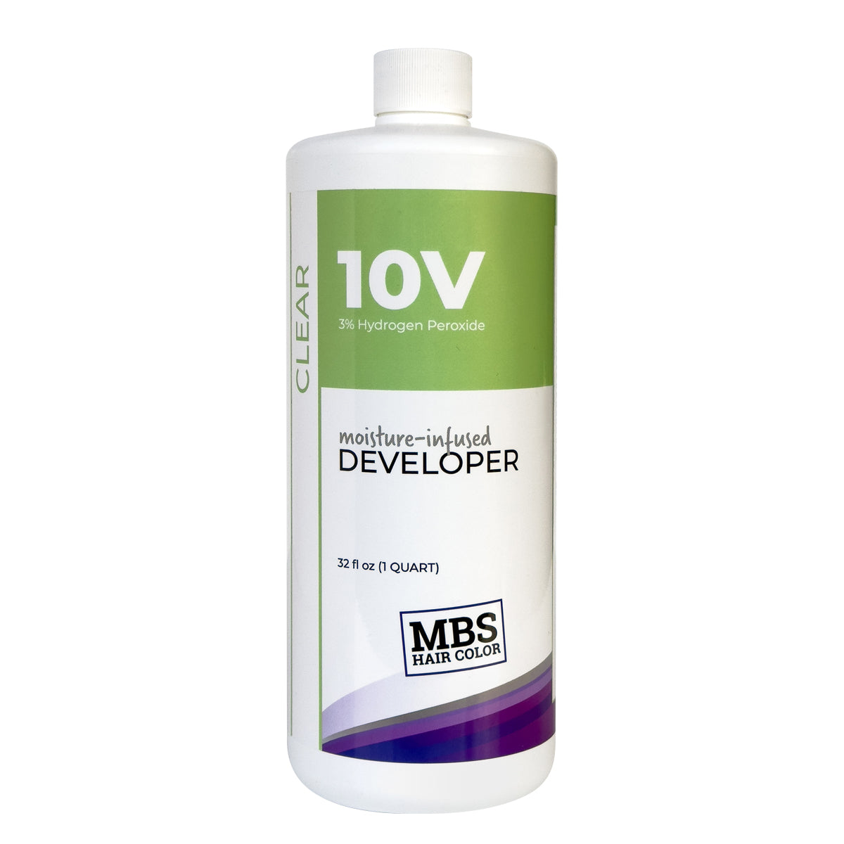 MBS Hair Color 10 Volume Moisture-Infused Clear Developer