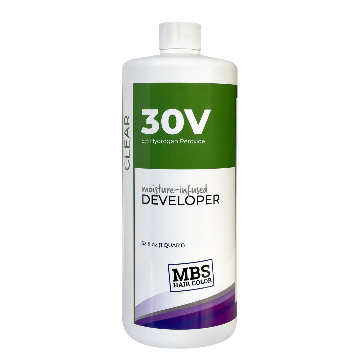 MBS Hair Color 30 Volume Moisture-Infused Clear Developer