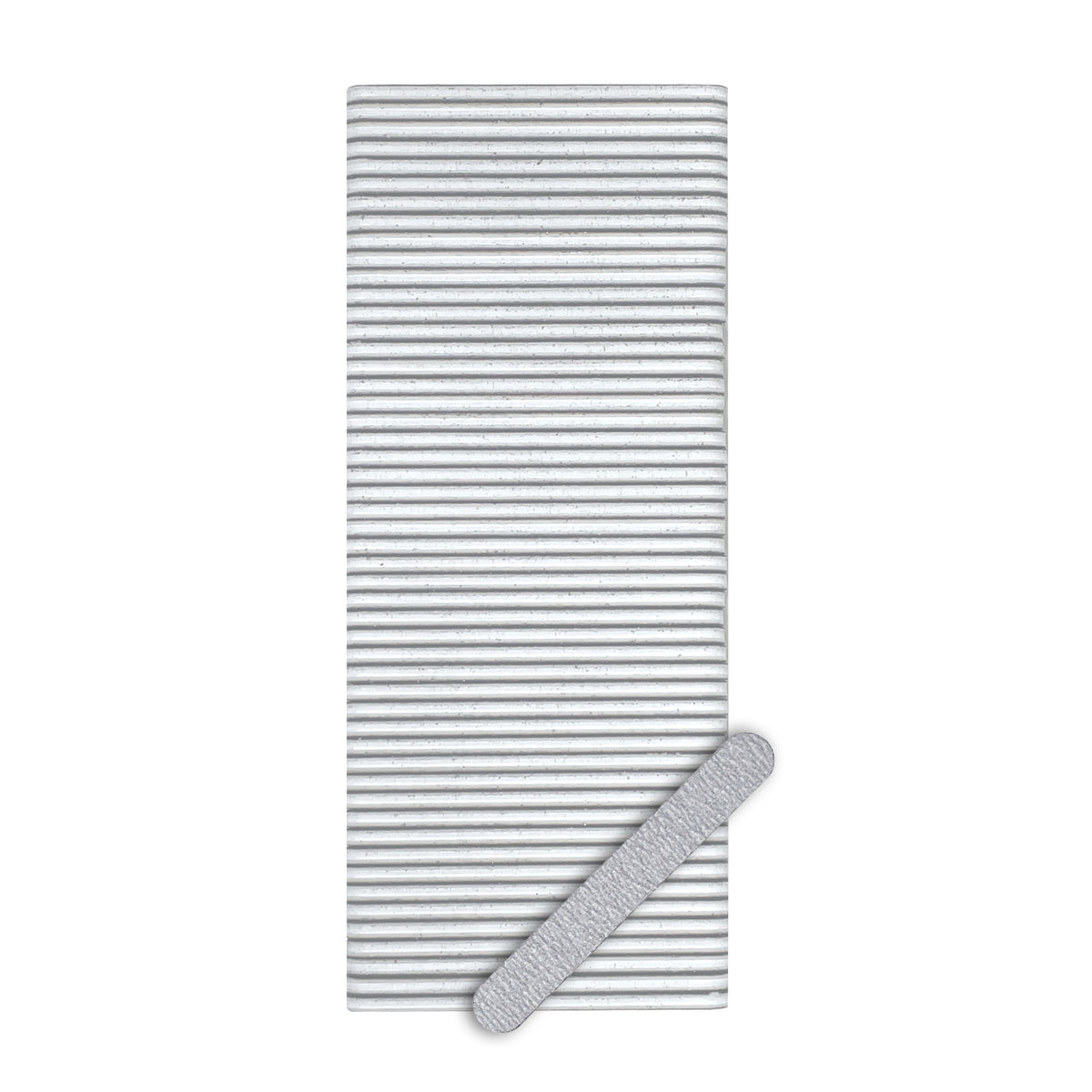 MBS Nail Care 3.5" Zebra Files, 50 Pack (180/180 Grit)