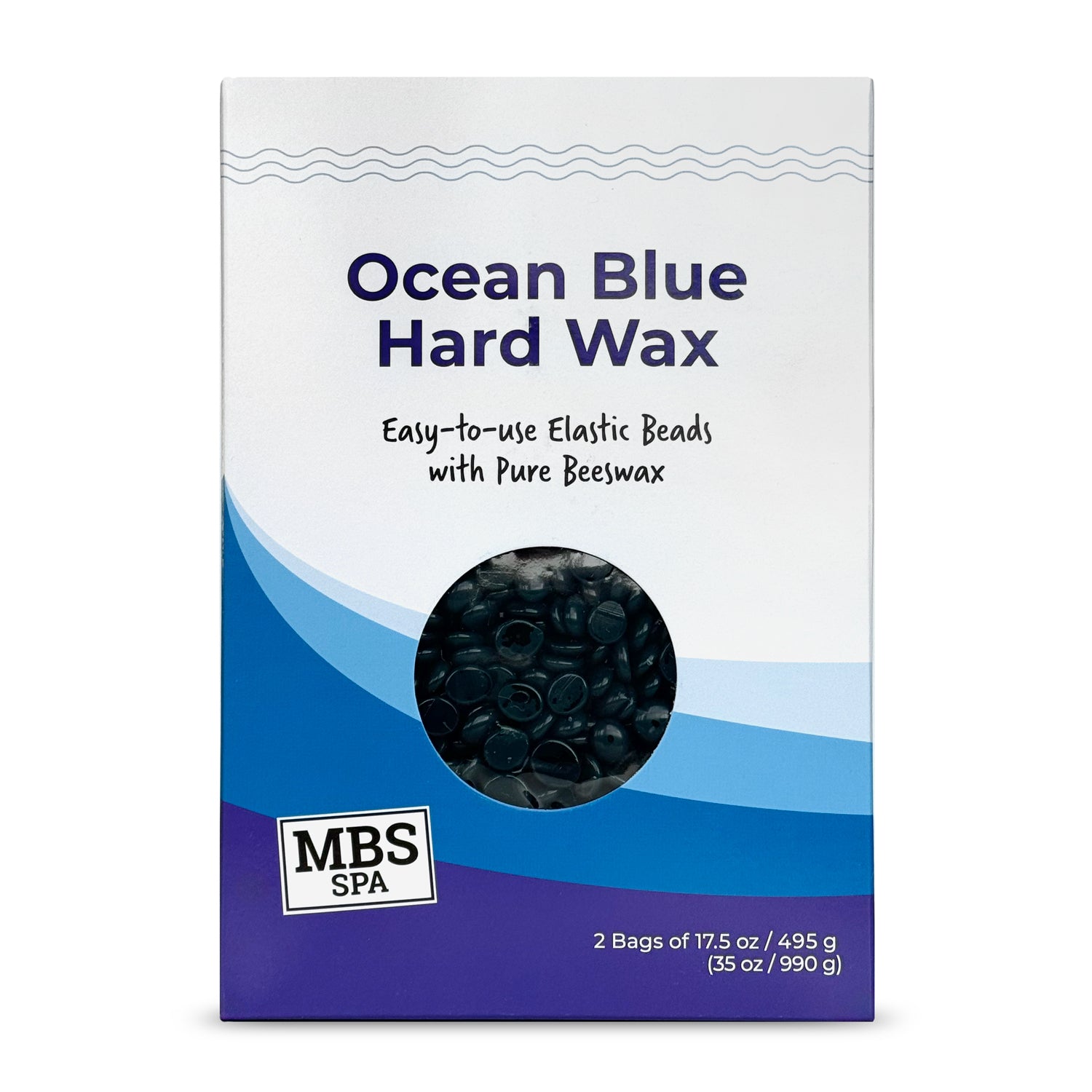 MBS Spa Ocean Blue Hard Wax