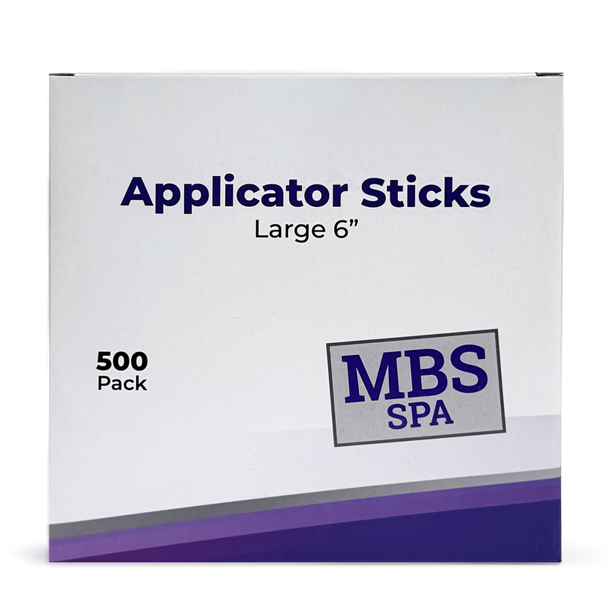 MBS Spa Applicator Sticks Large 6"