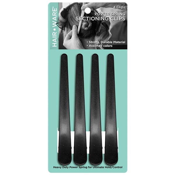 Hair Ware Carbon Clips (Black)